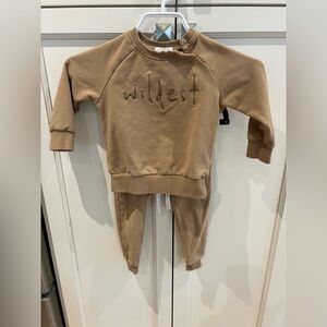 Jamie Kay tan matching set 12m